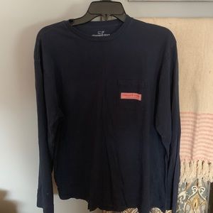 Vineyard Vines Long Sleeve Logo Tee